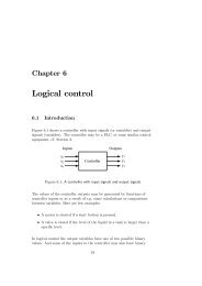 Logical control functions - TechTeach