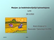 Marjan- ja hedelmÃ¤nviljelijÃ¤ tyÃ¶nantajana_Noora Haapa-alho MTA