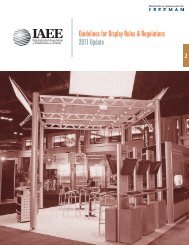 IAEM Guidelines For Exhibitors - Western States Roofing ...