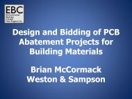 Design and Bidding of PCB Abatement Projects for Building ...