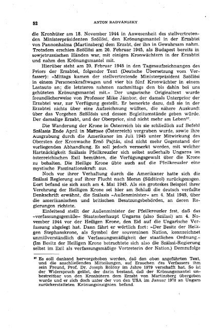 UNGARN-JAHRBUCH 1980-1981 - EPA