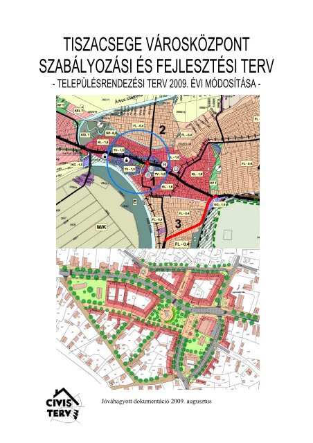 VÃ¡rosrendezÃ©si terv â Tiszacsege 2009 (pdf).