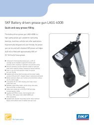 SKF Battery driven grease gun LAGG 400B - SKF.com