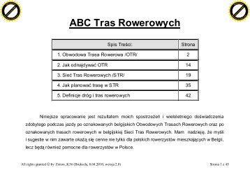 ABC Tras Rowerowych