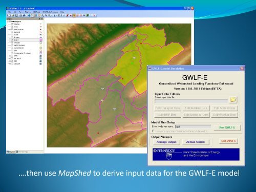 A GIS Based Watershed Modeling System