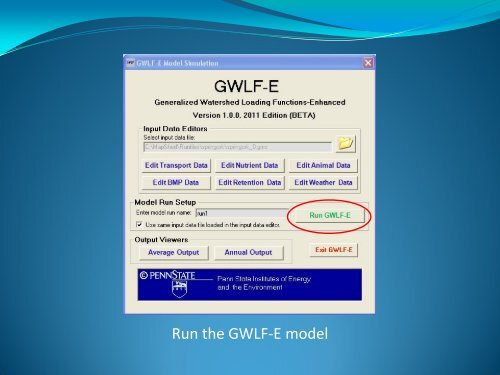 A GIS Based Watershed Modeling System