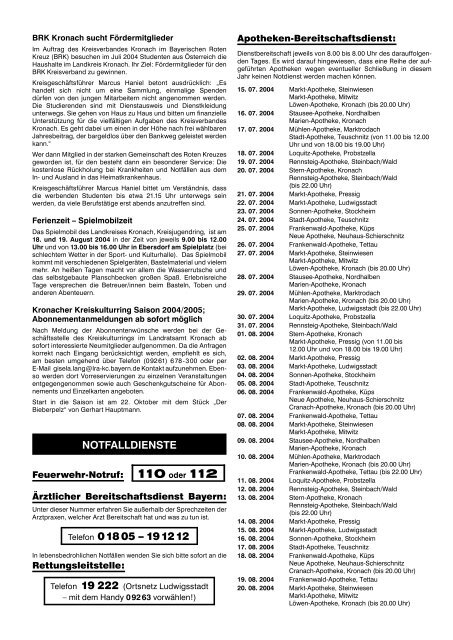 Amtsblatt 2004-07.indd - Ludwigsstadt