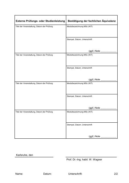 Antrag auf Anerkennung von PrÃ¼fungs- und Studienleistungen