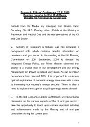 Speech of Petroleum Minister Shri Murli Deora at the Economic Editors