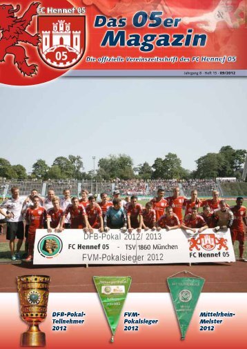 05er Magazin - beim FC Hennef 05