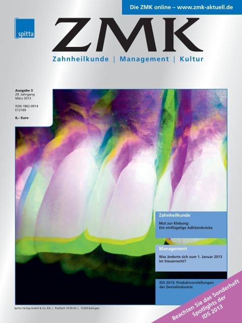 Ausgabe 3/2013 - ZMK-Aktuell