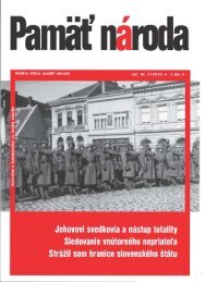 PamÃ¤Å¥ nÃ¡roda 02/2010 - Ãstav pamÃ¤ti nÃ¡roda