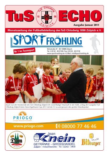 TuS-Echo Januar 2011 - TUS Zülpich