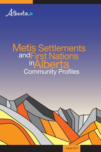 Metis Settlements and First Nations in Alberta: Community Profiles