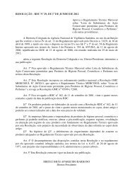 ResoluÃ§Ã£o - RDC NÂº 29, de 10 de junho de 2012 - Anvisa