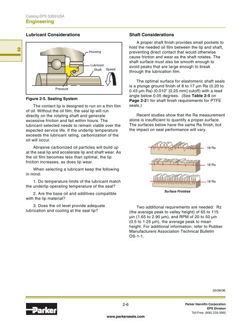 Rotary Seal Design Guide - Seals Unlimited