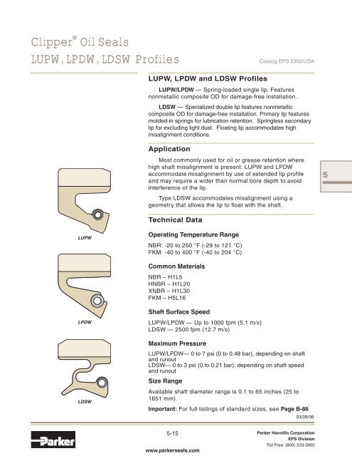 Rotary Seal Design Guide - Seals Unlimited