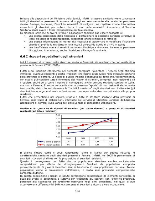 Profilo di comunitÃ  - Azienda USL di Ferrara