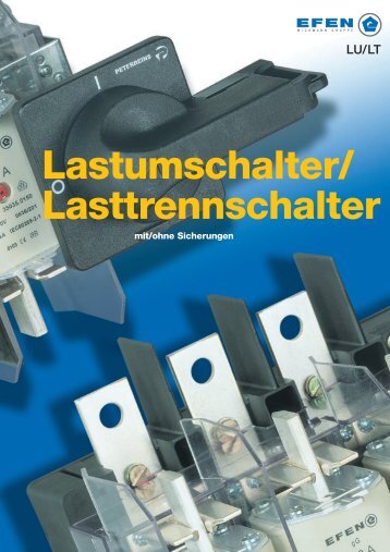 Lasttrennschalter Lastumschalter/