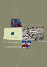 Risk Management - Cognizant