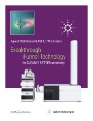 Breakthrough iFunnel Technology - Agilent Technologies