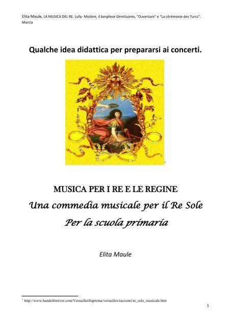 Elita Maule - Musica per i re e le regine - Orchestra Haydn Orchester