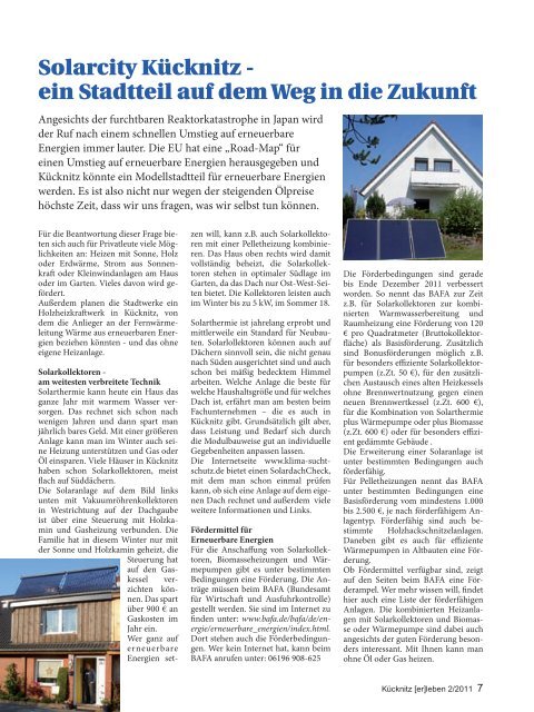 100 Jahre Gemeinnütziger Verein Kücknitz e.V. ... - Kücknitz [er]leben