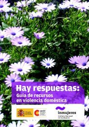 Hay respuestas: guía de recursos en violencia doméstica - Inmujeres