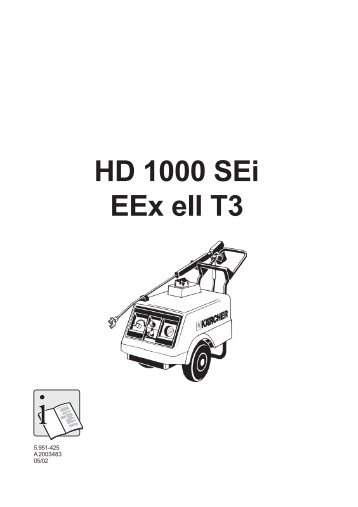 HD 1000 SEi EEx eII T3 - KÃ¤rcher