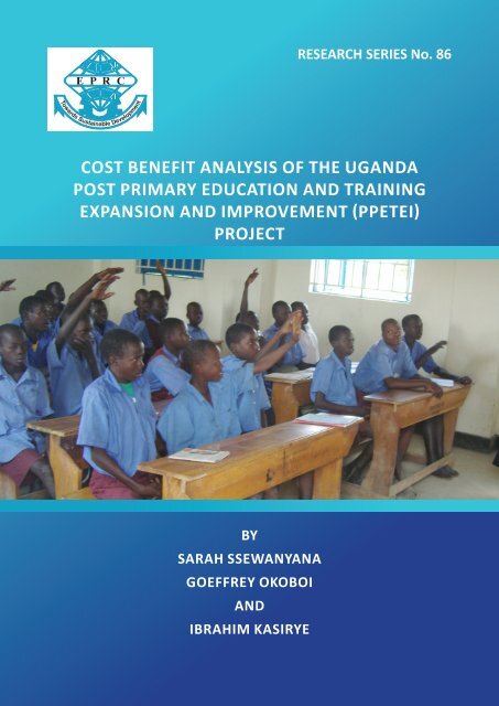 CoSt BENEfIt ANAlySIS of tHE UgANdA PoSt PRImARy EdUCAtIoN ...