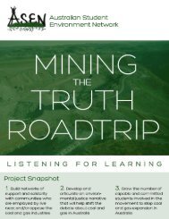 Mining The Truth Roadtrip Prospectus - Australian Student ...