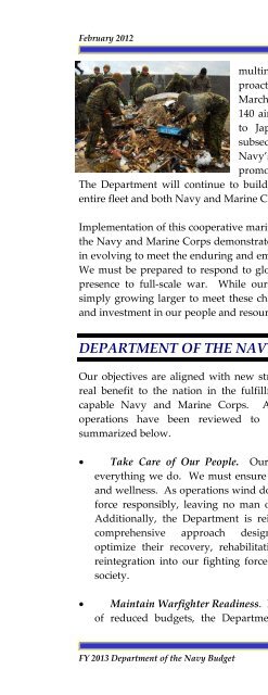 Budget Highlights Book - DON FM&C Website - U.S. Navy