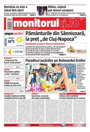 de Cluj-Napoca - Monitorul de Cluj