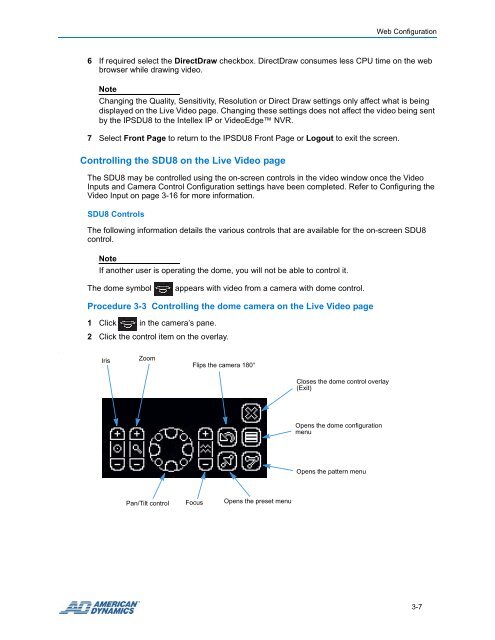 Configuration and User Guide - Tyco Security Products