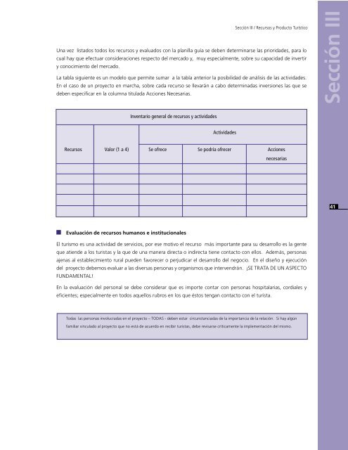 Primer Manual de Turismo Rural - Facultad de AgronomÃ­a ...