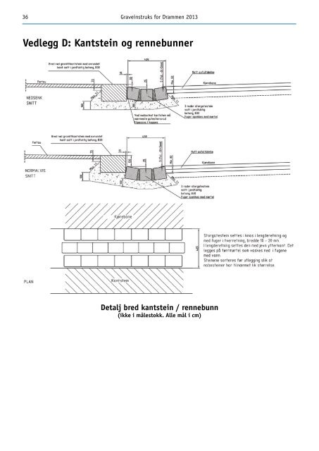 Graveinstruks for Drammen 2013 - Drammen kommune