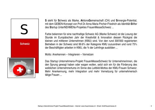 Frauen Messe Schweiz - FMS:
