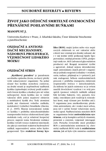 1+2/2010 - SpoleÄnost pro pojivovÃ© tkÃ¡nÄ›