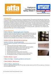 Engineered Flooring Forum - ATFA