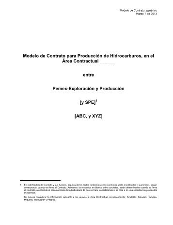 Modelo de contrato - Contratos Integrales EP