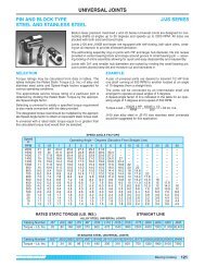 universal joints - Boston Gear