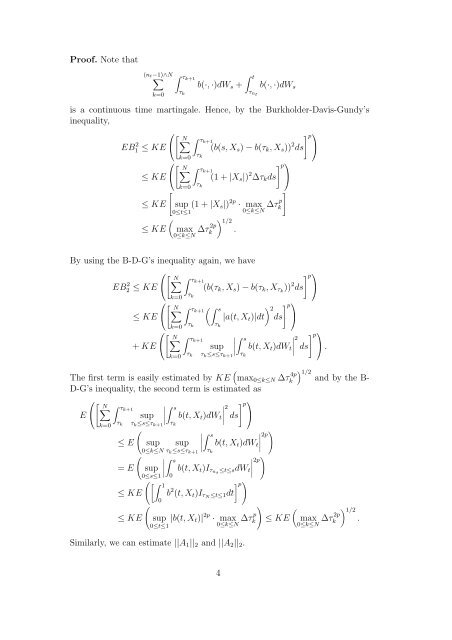 On Random Discretization for Ito Diffusion Processes