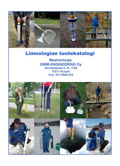 Limnologia, tuotekatalogi - GWM-Engineering Oy