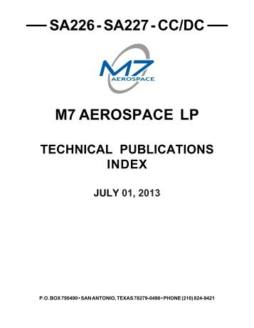 Technical Publications Index - Elbit Systems of America