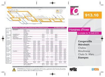 Horaires d'hiver - Transports Daniel Meyer