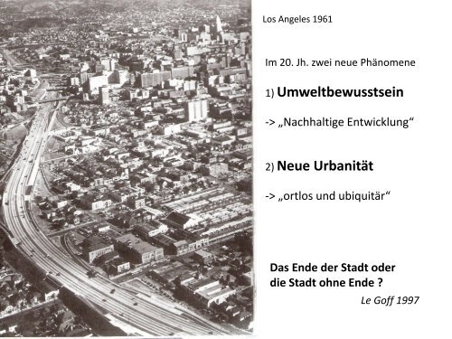 Die Stadt als Park und Bergwerk - TU Berlin