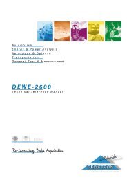 DEWE-2600 Technical reference manual - DEWETRON Download ...