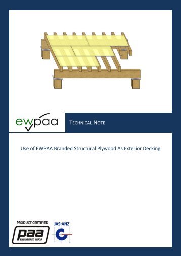 Technical Note - Exterior Decking - Engineered Wood Products ...