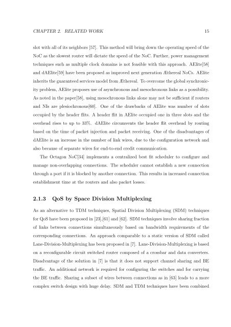 NoC design and optimization for Multi-core media processors