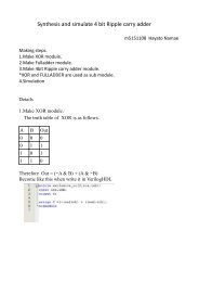 Synthesis and simulate 4 bit Ripple carry adder